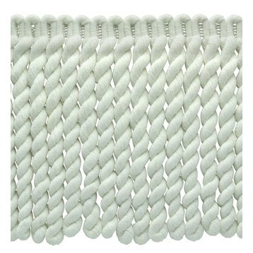 Bullion Fringe Trim, Style# BFS8LARGE, Color# A1 - Pure White [Sold By The Yard]