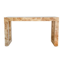 Florida DIning Table - Burled Wood