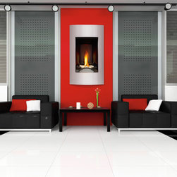 Napoleon Vittoria GD19 Series 22'' x 34'' DV Gas Fireplace System - Home Decor