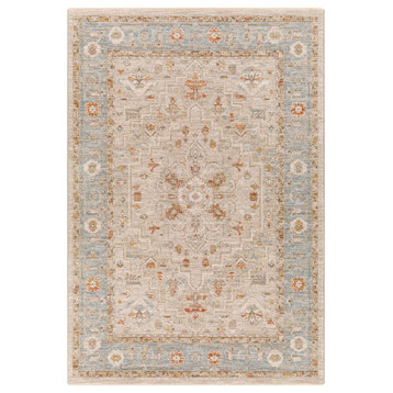 Avant Garde AVT-2316 Traditional Olive/Blue 5'x7'5" Area Rug