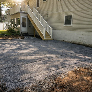 Gravel Patio Base Installation in Niskayuna