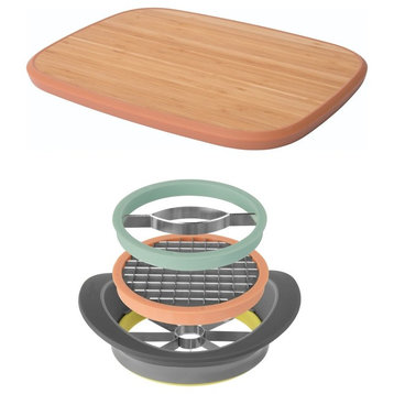 Leo All-in-One Slicer Set and Large Cutting Board