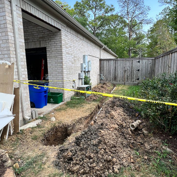 Home Addition with New Custom Design-Built Bathroom | Red Oak Cottage (Before)