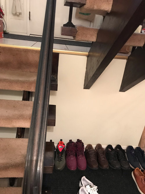 DIY project spray or brush paint iron wrought rails