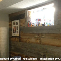 Reclaimed Barnboard Man Cave 2 - Onlays And Appliques