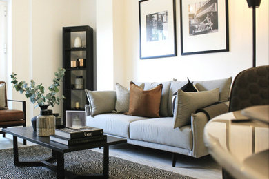 This is an example of a modern living room in London.