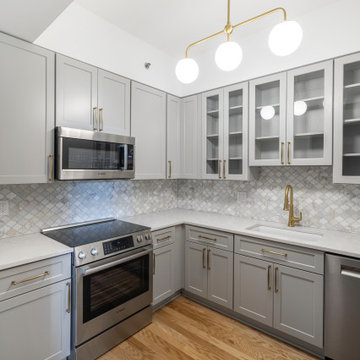 Transitional Kitchen Project in Old Town Alexandria, VA