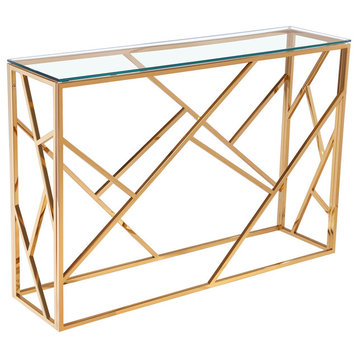 Salome Console Table Gold