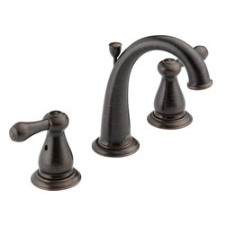 Delta Leland&reg; Two Handle Widespread Lavatory Faucet - Bathroom Sink Faucets