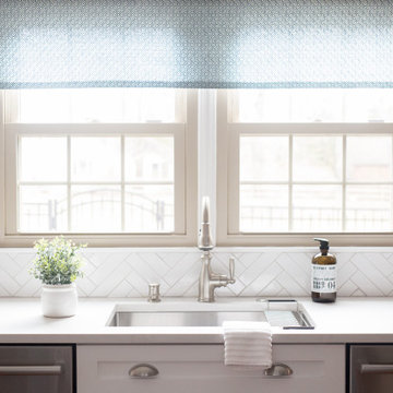 Transitional Family Kitchen