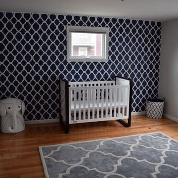 DIY Stenciled Kids Rooms