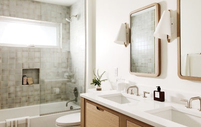 Bathroom Remodel Brings Back the Midcentury Modern Spirit