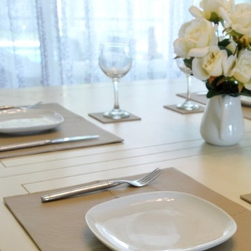 High End Leather Placemats and Coasters
