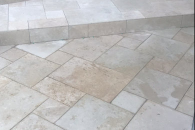 travertine natural stone french patter