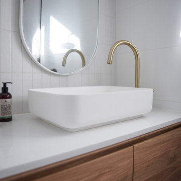 Woodstock New York | Modern Scandinavian Attic Bathroom Remodel