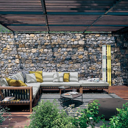 Roda Network Outdoor Sectional Sofa - Outdoor Sofas