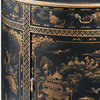 Hand-Painted Oriental Cabinet