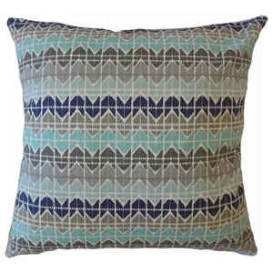 Wild Bamboo On Moss Hand Printed Pillow Asian Decorative Pillows By Sustainable Threads