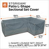 Storigami Easy Fold Right, Facing Sectional Cover, Monument Gray