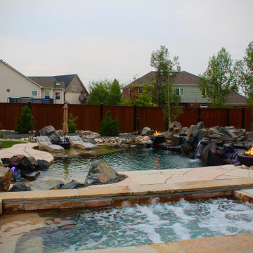 Backyard Recreation Swim Pond