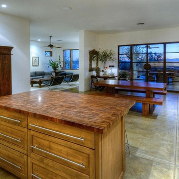 Adobe Home Shaker Doors