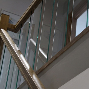 Glittering Glass Stairs Refurbishment