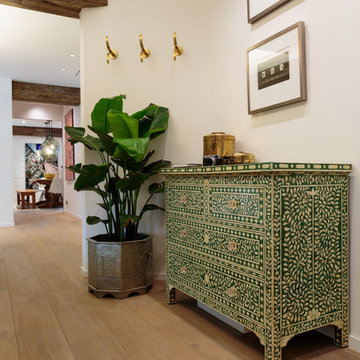 Hand-painted Furniture in Entrance Hallway, Hong Kong