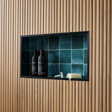 Cool Blue Ceramic Wall Tile