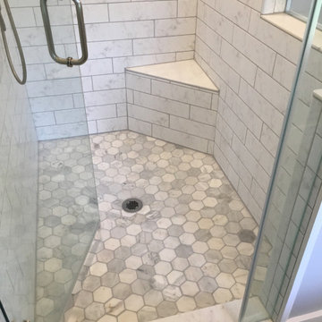 Justin and Kelley E. master bathroom by Victor Smith