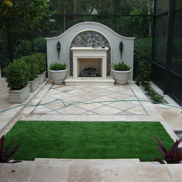 Inside Pool Cages