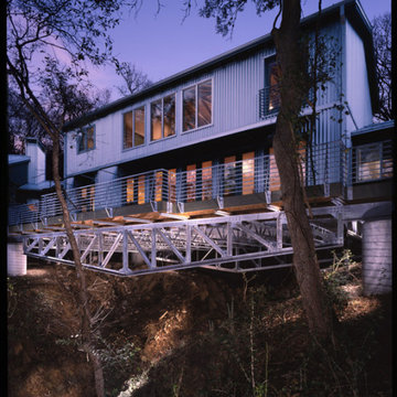 The Bridge House - Ravine Elevation