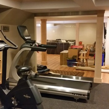 Basement remodel