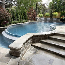 outdoor fireplace