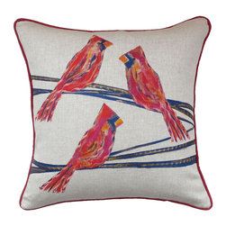 So Instincts - Cardinals - Decorative Pillows