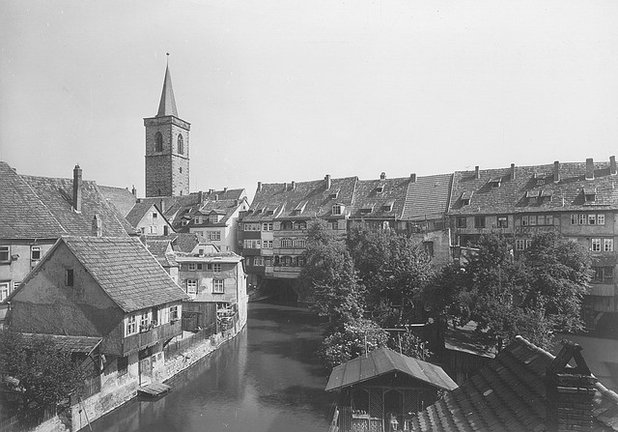 Krämerbrücke, ERfurt, 1938