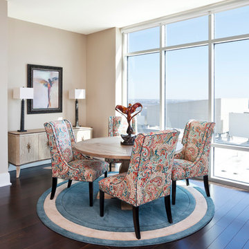 Dallas High Rise Condo Interior Design
