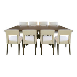 Atelier of Prague, Inc / Jan Rosol - LaCasa Chairs with Infinite Dining Table - Dining Chairs