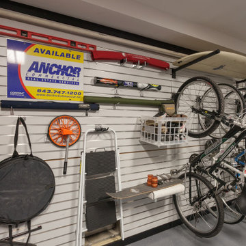 Red and Black Garage