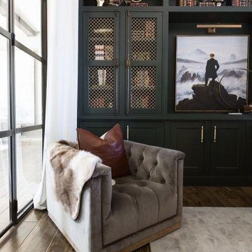 Luxe Office + Family Room