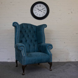 Handmade Orpington Chesterfield Wing Chair Available In 25 Colours - Armchairs And Accent Chairs