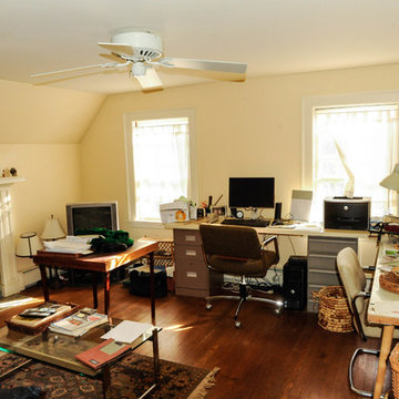Before - This was a catch all extra third floor room