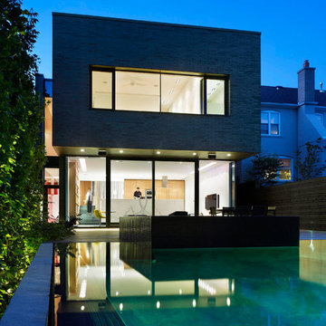 House with a Red Wall