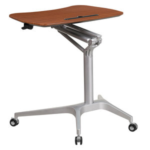 Sit Down Stand Up Computer Desk With 37 375 Top Contemporary