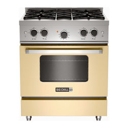 Big Chill Pro Range in Cream - Gas Ranges And Electric Ranges