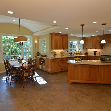 An addition and kitchen renovation