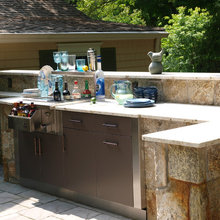 outdoor kitchen