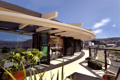 Modern verandah in Wellington.