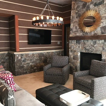 Relax in the former patio