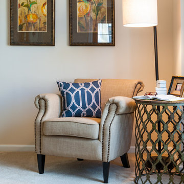 Lincoln, Massachusetts Condominium Bedroom Sitting Area