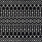 Unique Loom - Rug Unique Loom Moroccan Trellis Black Rectangular 5' 0 x 8' 0 - With pleasant geometric patterns based on traditional Moroccan designs, the Moroccan Trellis collection is a great complement to any modern or contemporary decor. The variety of colors makes it easy to match this rug with your space. Meanwhile, the easy-to-clean and stain resistant construction ensures it will look great for years to come.